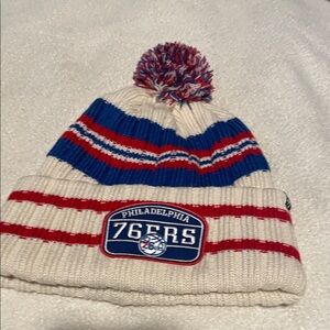 Philadelphia 76ers  Beanie - Red, Blue, and White